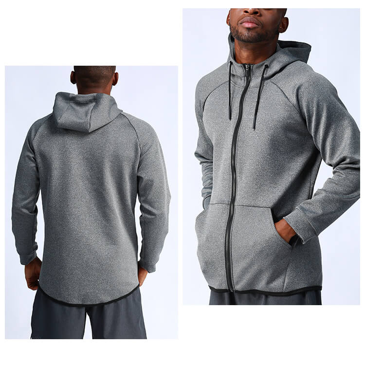 tech fleecc zip up custom hoodie
