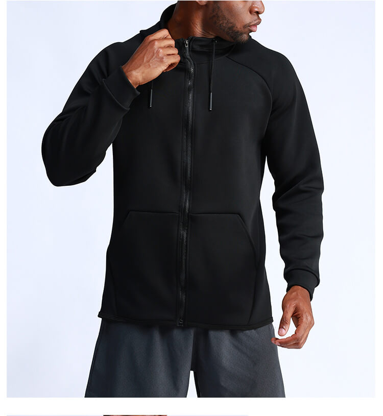 tech fleecc zip up custom hoodie