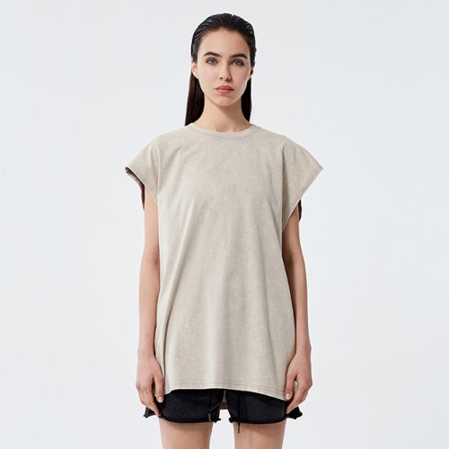 womens longline cap sleeve t shirt bulk sale