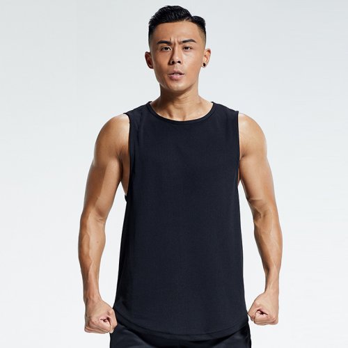 fitness polyester mesh tank top wholesale