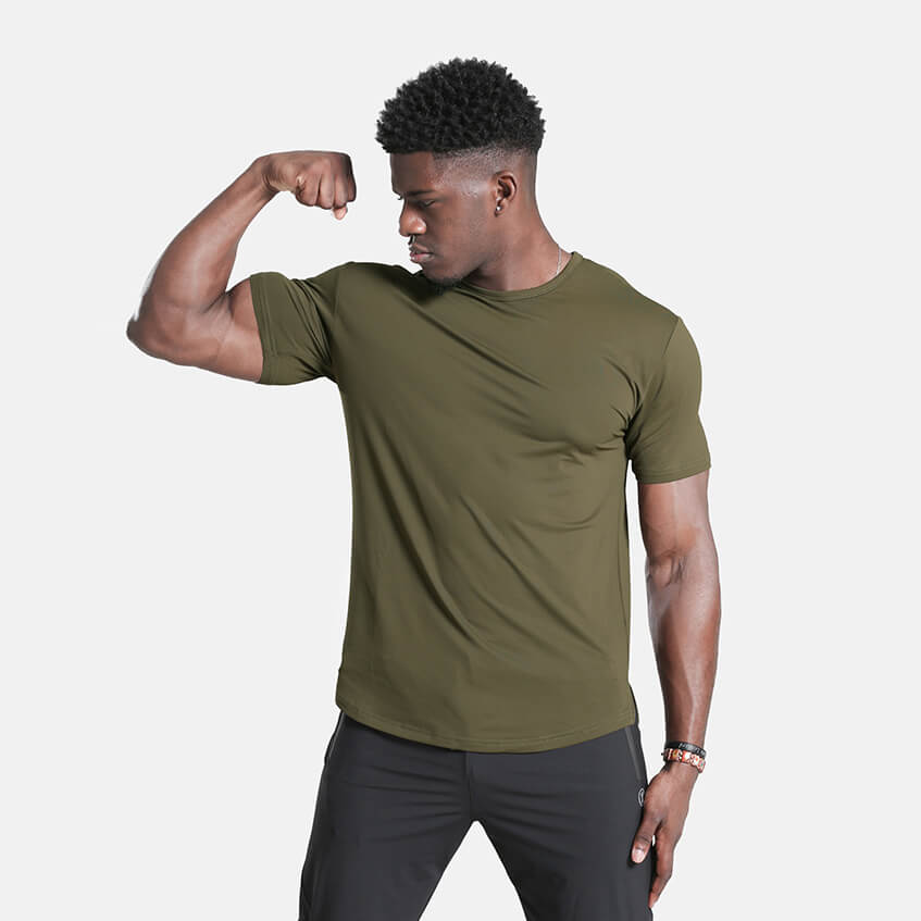 mens muscle fit t shirt in bulk sportswear