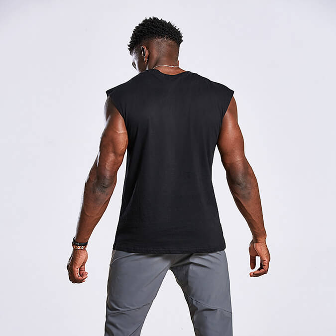 men athletic tank top with your design 丨 Lezhou Garment