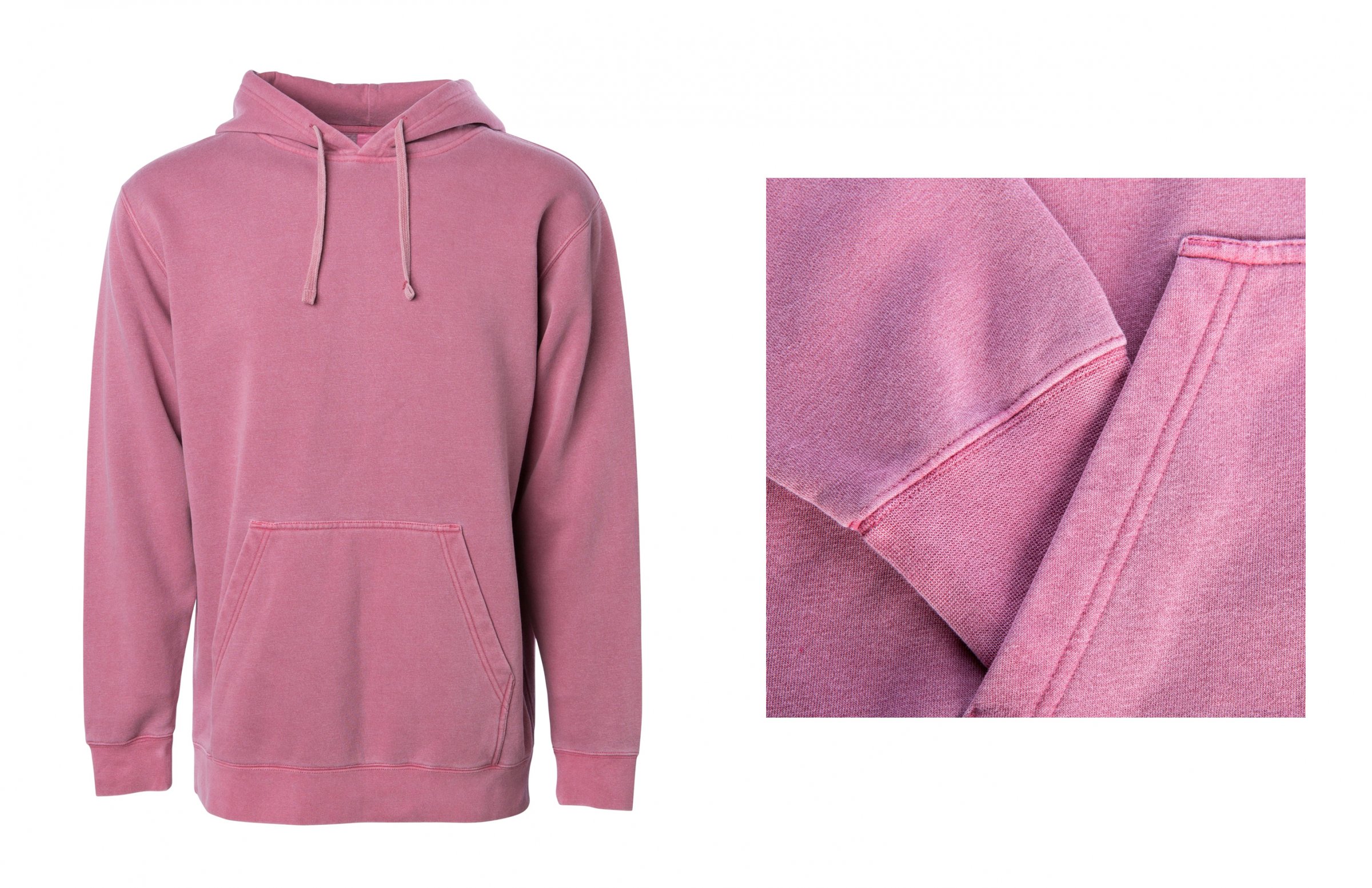 pigment dye hoodie
