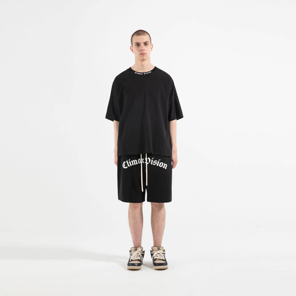 custom mens shorts with front logo 丨 Lezhou Garment