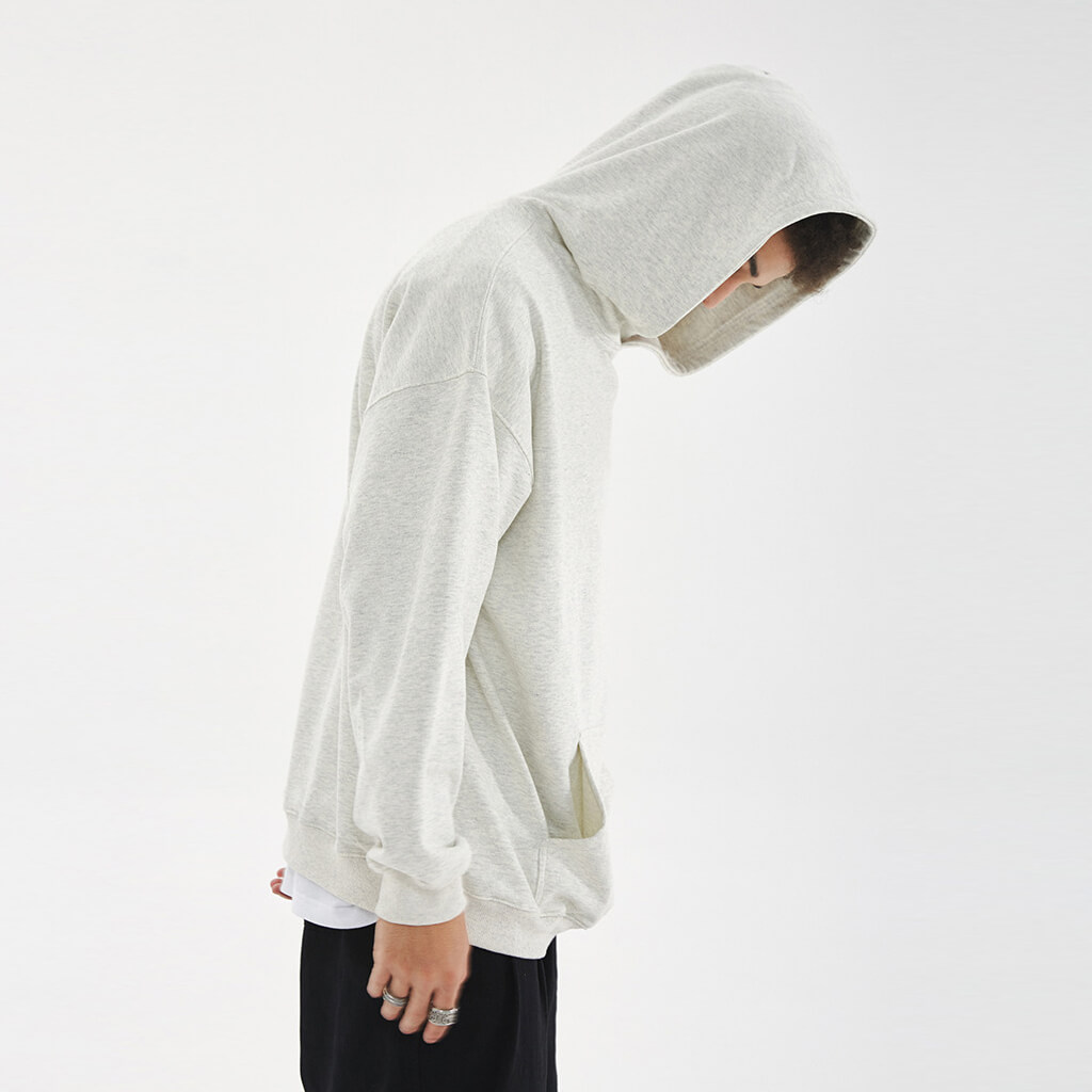 man oversized heavyweight hoodie 丨 Lezhou Garment