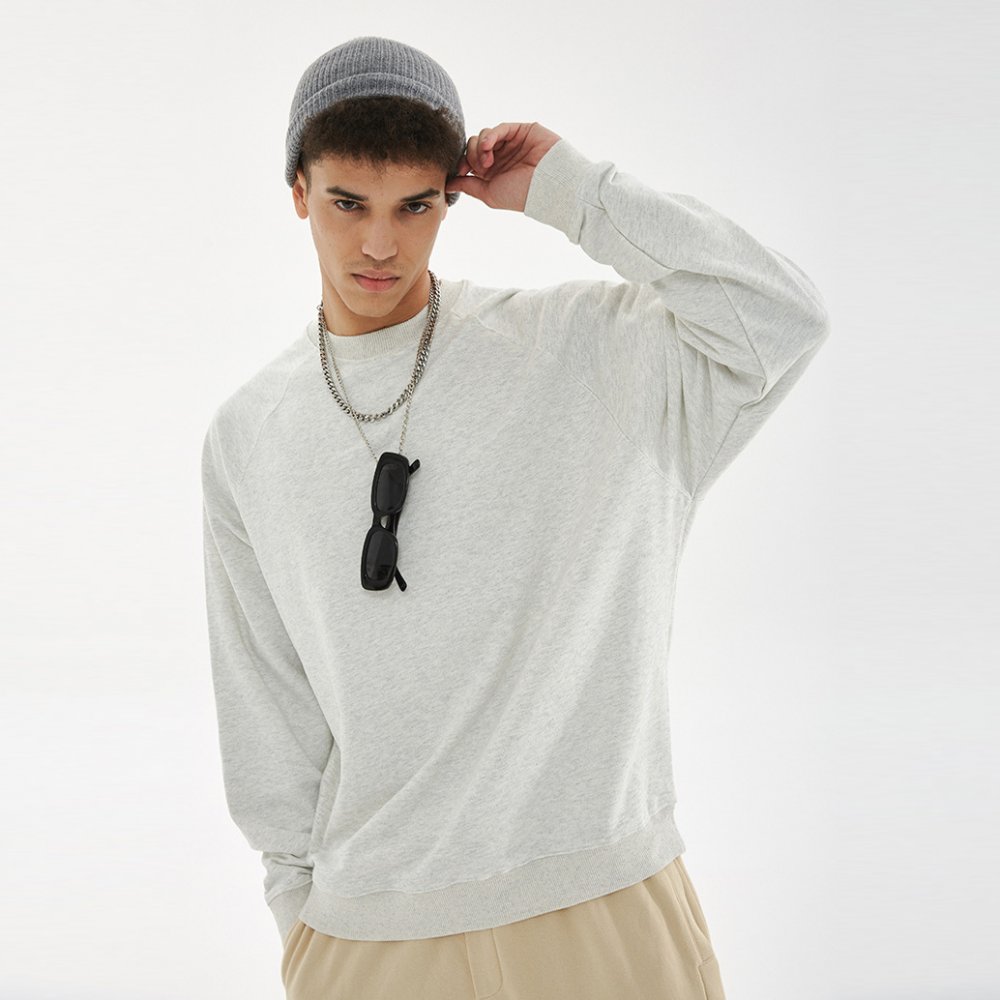 h9143 boxy fit french terry crew neck sweatshirt manufacturer (1)