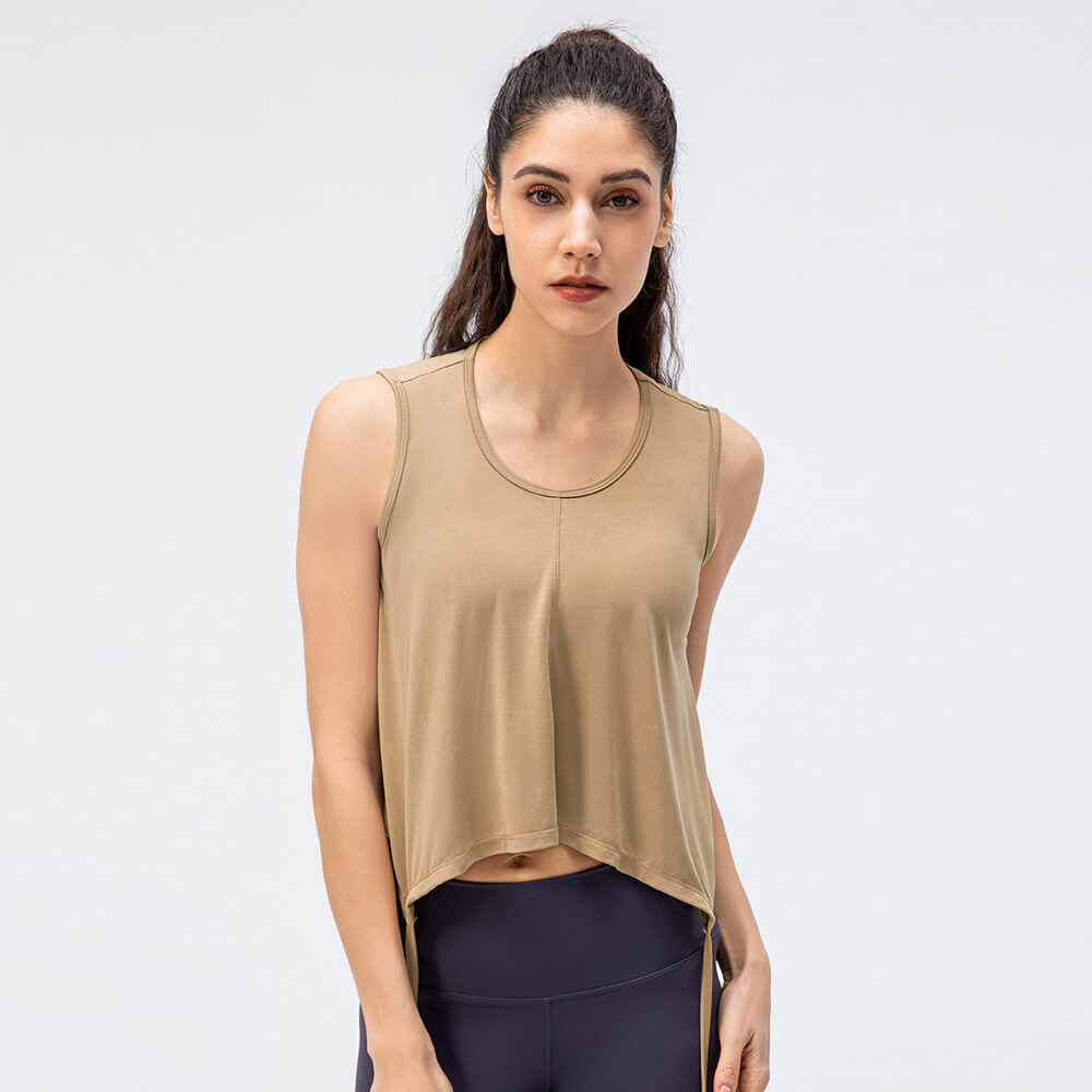 t2241 tie back lightweight sport tank top with your own design (1)
