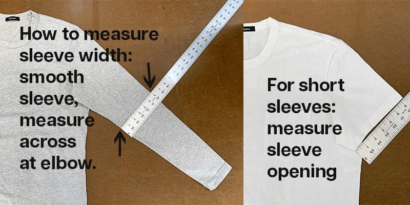 sleeve fit measurement