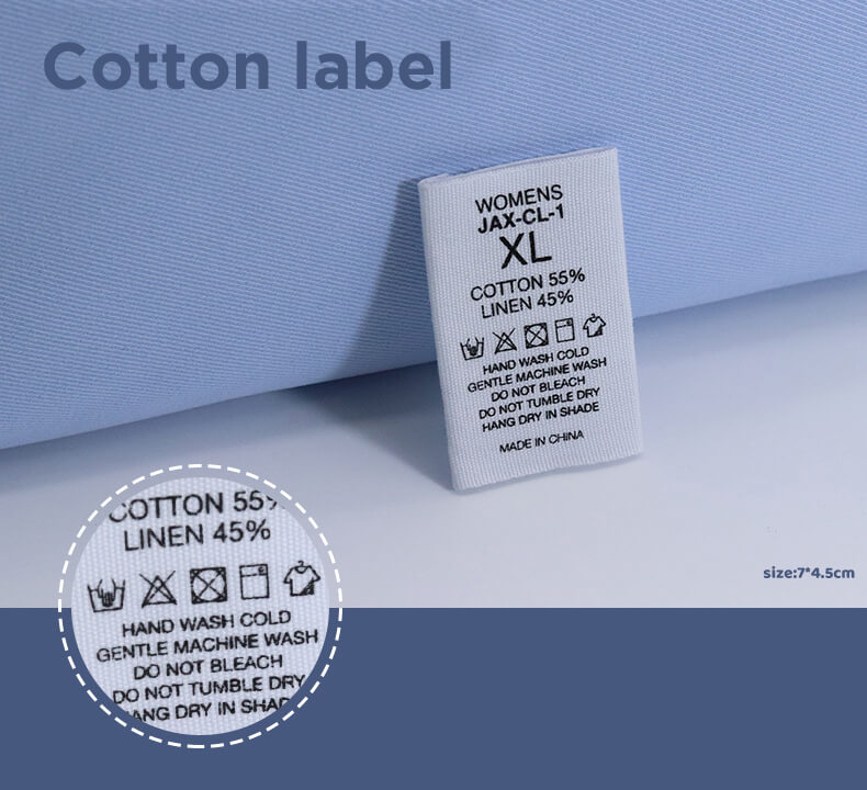 4. cotton labels
