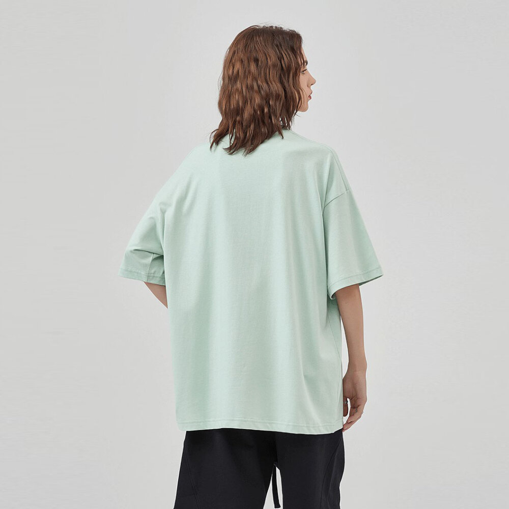 custom loose fit 100%cotton unisex t shirt