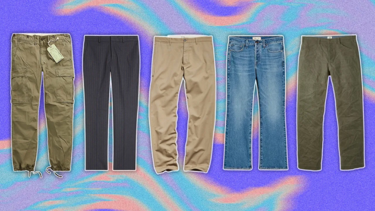 different types of pants