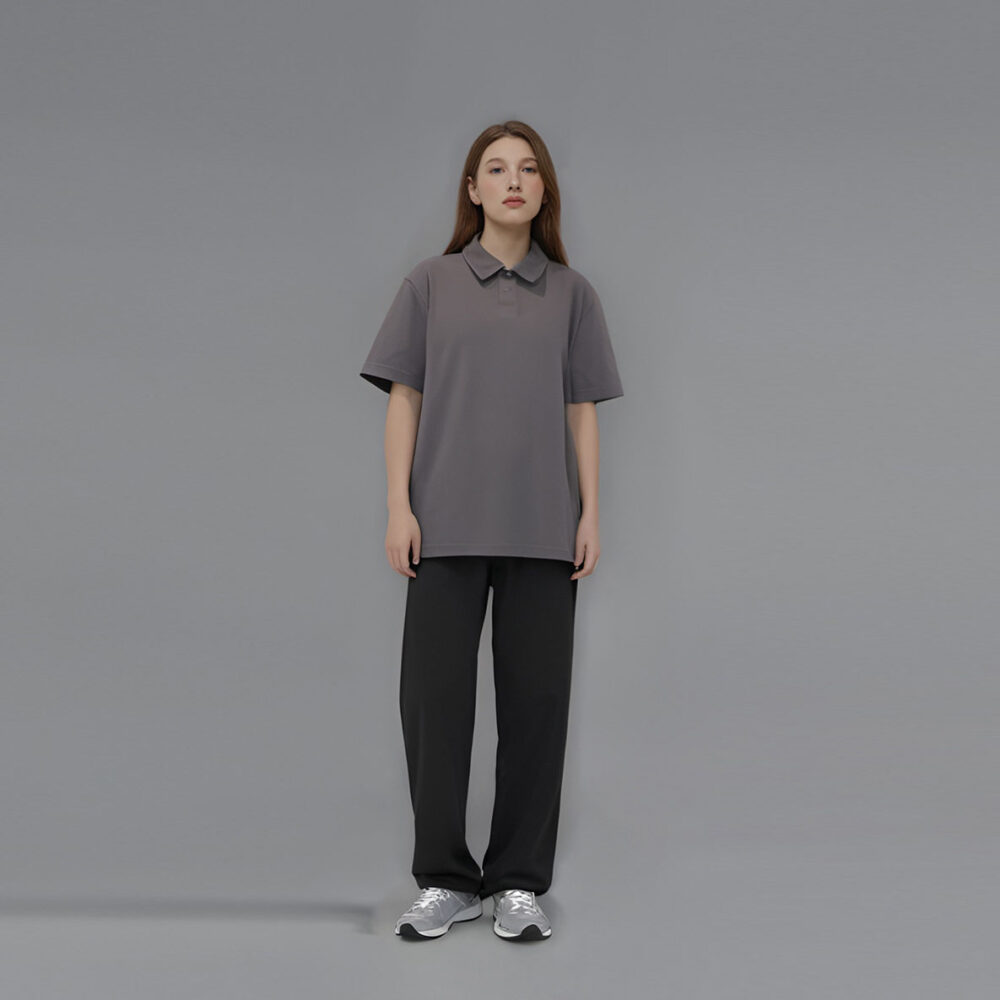 quick dry tech fabric unisex polo shirt